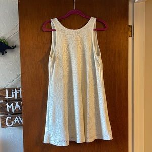 White lace sundress